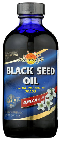 Natures Life: Black Seed Oil Cold Press, 8 Oz