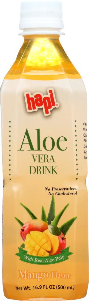 Hapi: Aloe Vera Drink Mango, 16.9 Fo