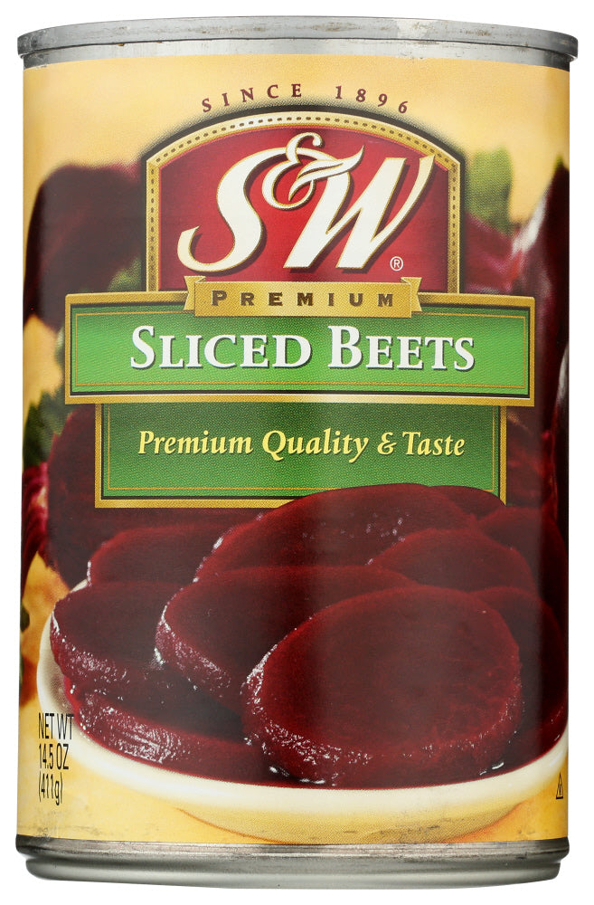 S & W: Sliced Beets, 14.5 Oz