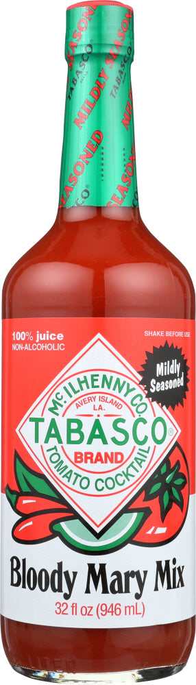 Tabasco: Tomato Cocktail Bloody Mary Mix, 32 Oz