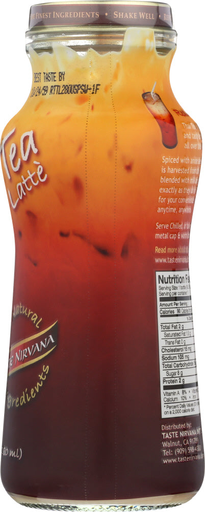 Taste Nirvana: Thai Tea Latte, 9.5 Fo