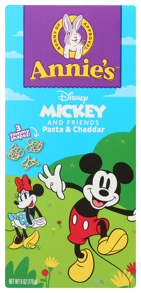 Annies Homegrown: Mickey And Friends Shapes Pasta, 6 Oz