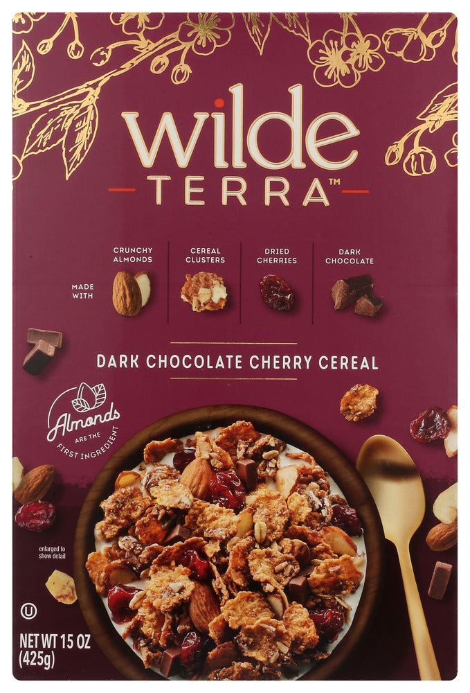 Wilde Terra: Dark Chocolate Cherry Cereal, 15 Oz