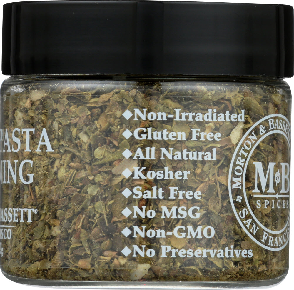 Morton & Bassett: Pizza & Pasta Seasoning, 0.8 Oz