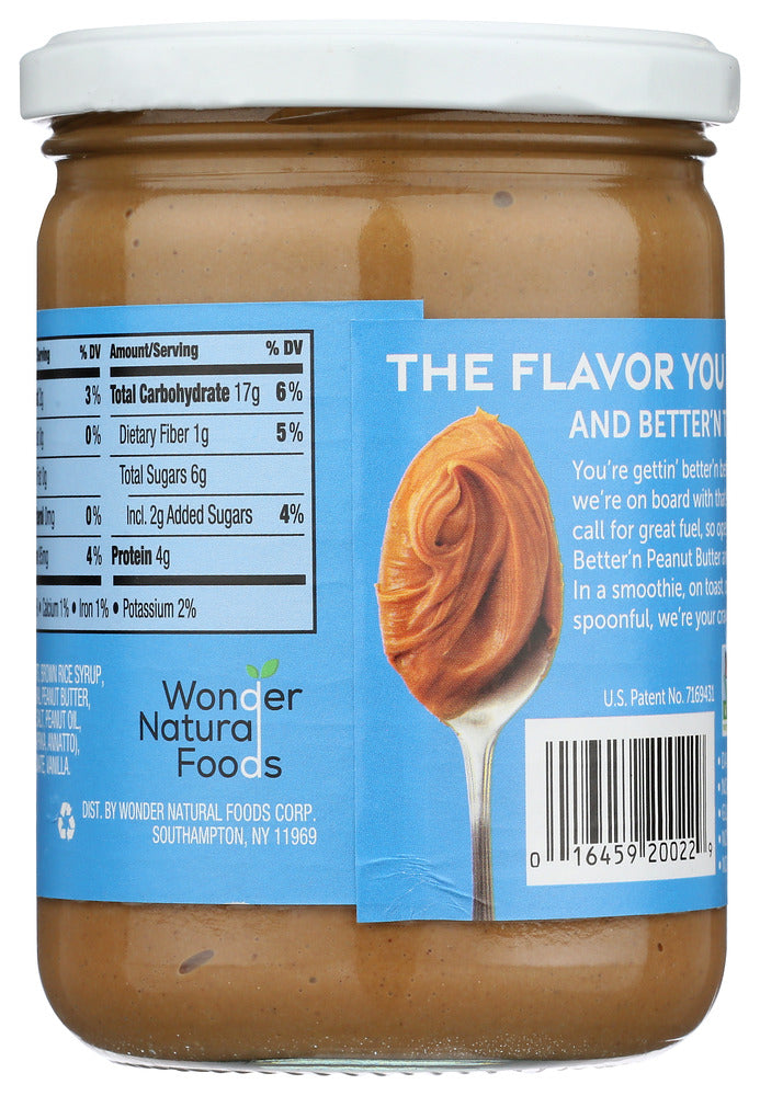 Better N Peanut Butter: Peanut Spread Low Sodium, 16 Oz