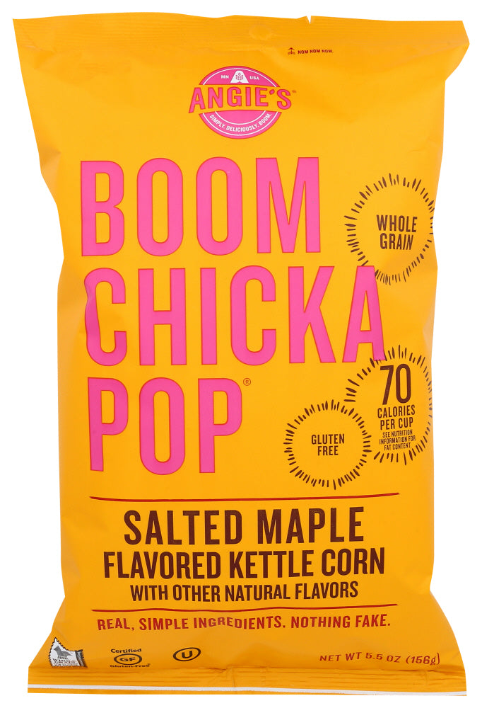 Angies: Boomchickapop Salted Maple Flavored Kettle Corn, 5.5 Oz