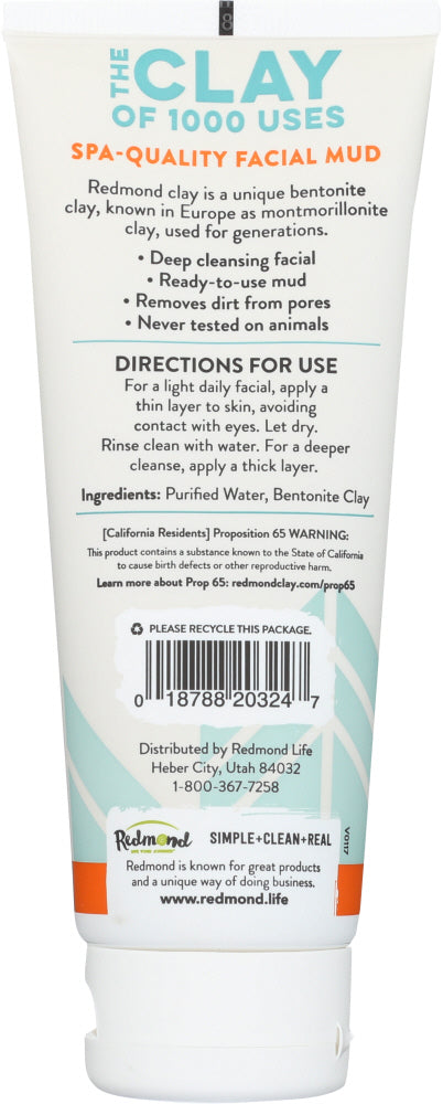 Redmond: Facial Mud, 4 Oz