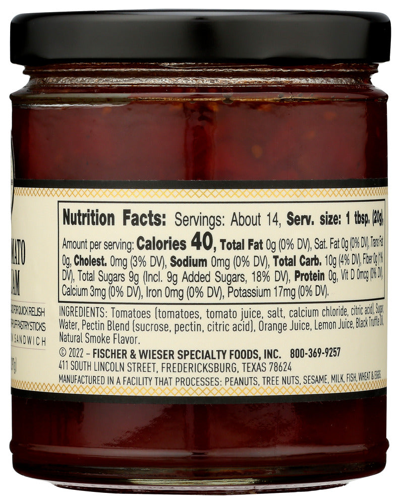 Fischer & Wieser: Smoked Tomato Truffle Jam, 10.9 Oz