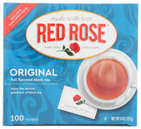 Red Rose: Original Black Tea 100 Teabags, 1 Bx