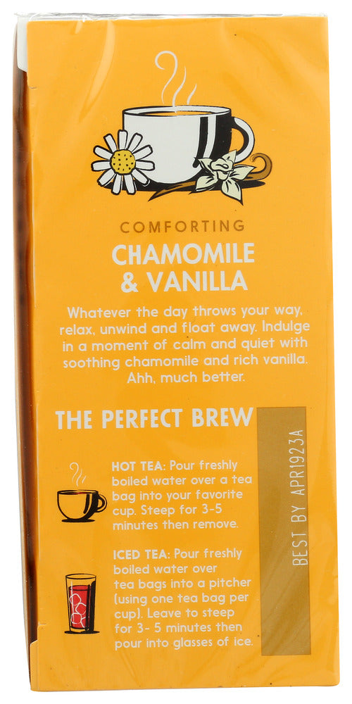 Salada: Chamomile And Vanilla Flavored Herbal Tea, 20 Bg