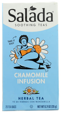 Salada: Chamomile Infusion Herbal Tea, 20 Bg