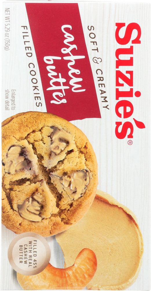 Suzies: Cashew Butter Filled Cookies, 5.29 Oz