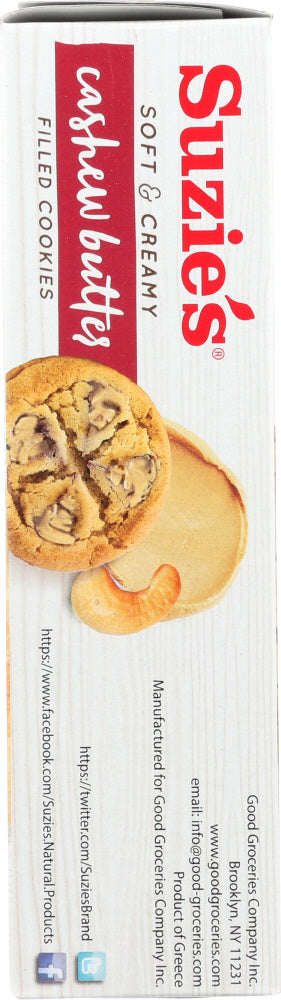 Suzies: Cashew Butter Filled Cookies, 5.29 Oz