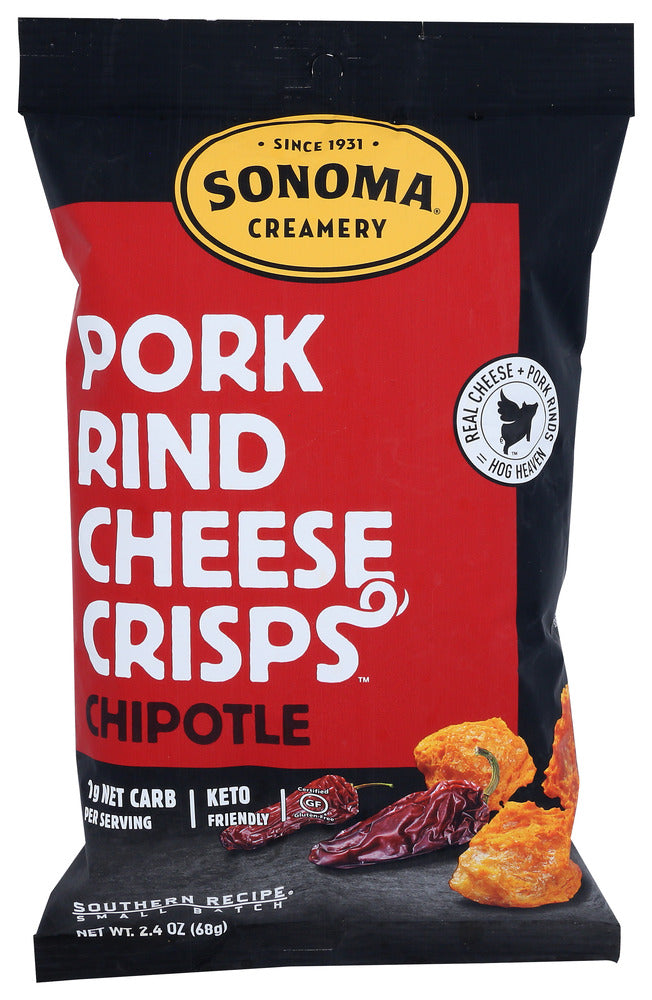 Sonoma Cheese: Pork Rind Chipotl Crisp, 2.4 Oz