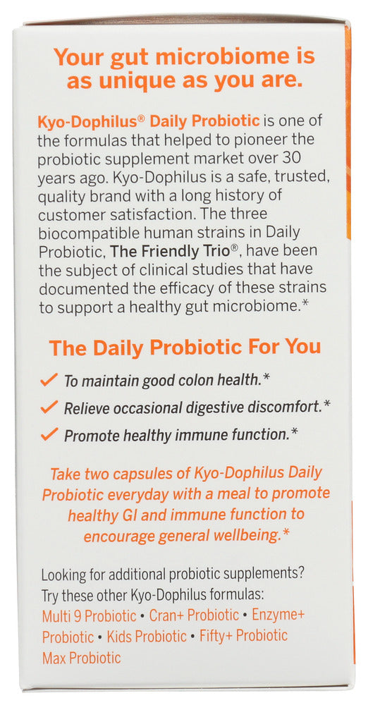 Kyolic: Kyo-Dophilus 1.5 Billion Cells, 45 Capsules