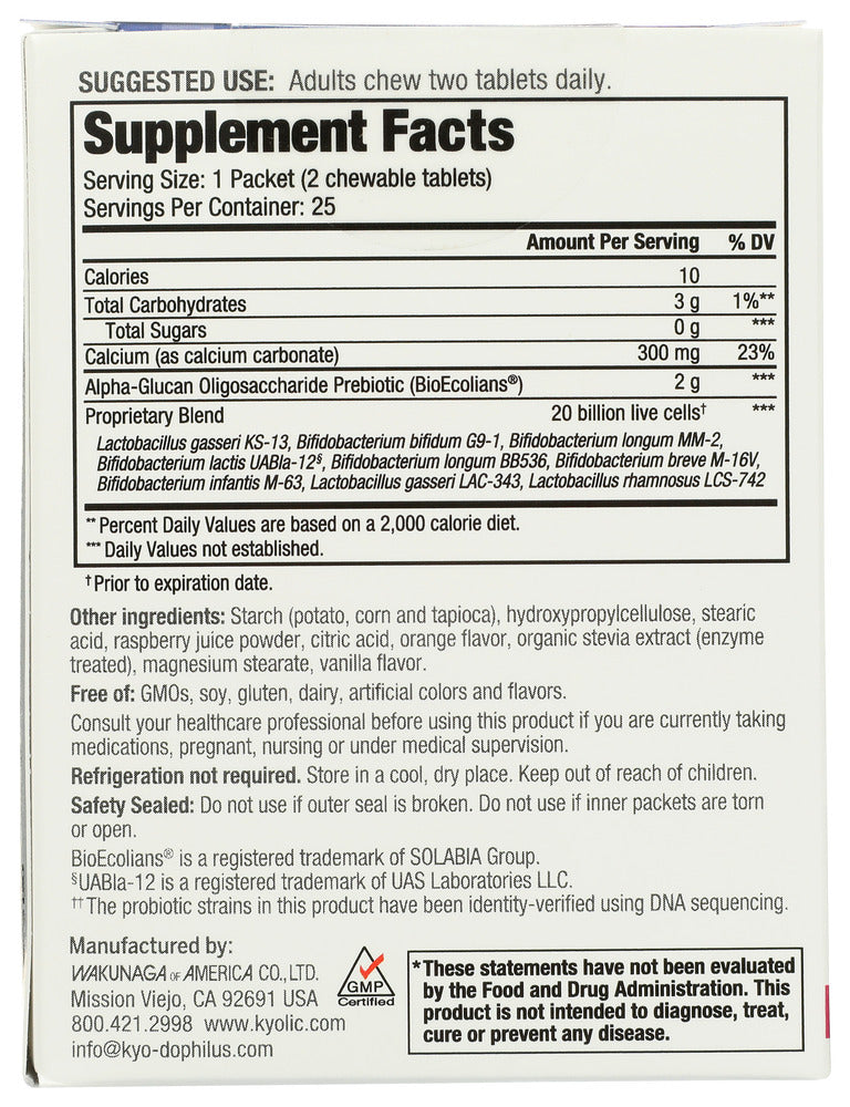 Kyo-Dophilus: Probiotic Pro Syn 25Pkt, 50 Tb