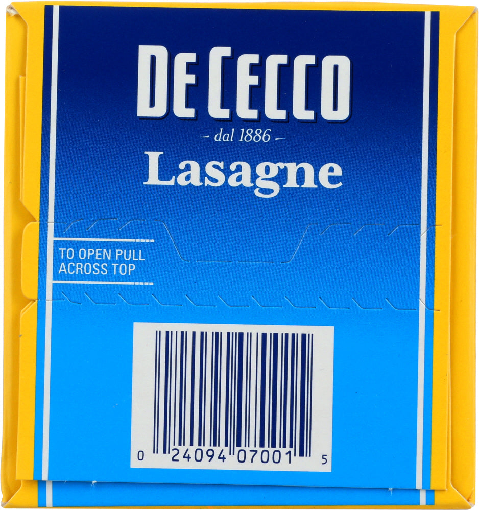 De Cecco: Lasagne Pasta, 16 Oz