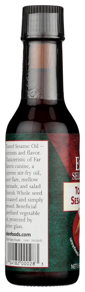 Eden Foods: Toasted Sesame Oil, 5 Fo