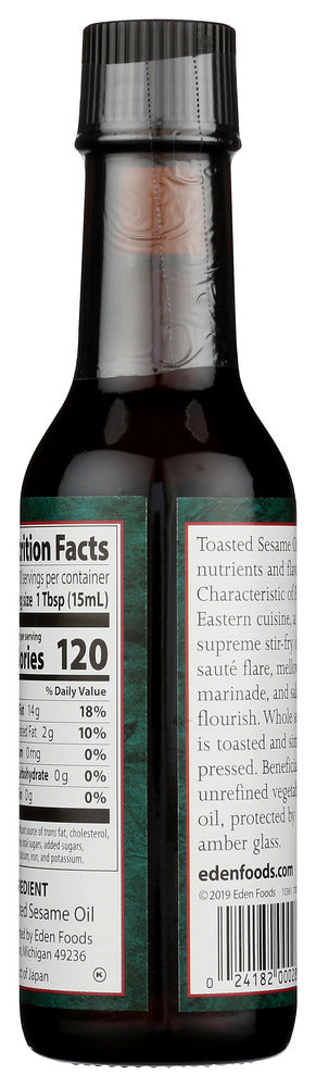 Eden Foods: Toasted Sesame Oil, 5 Fo