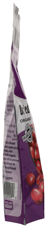 Eden Foods: Organic Dried Cranberries Apple Sweetened, 4 Oz