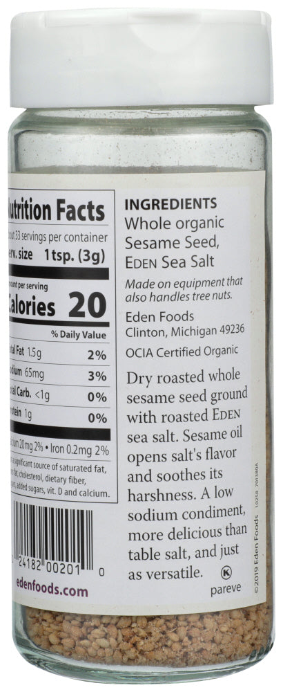 Eden Foods: Gomasio, 3.5 Oz