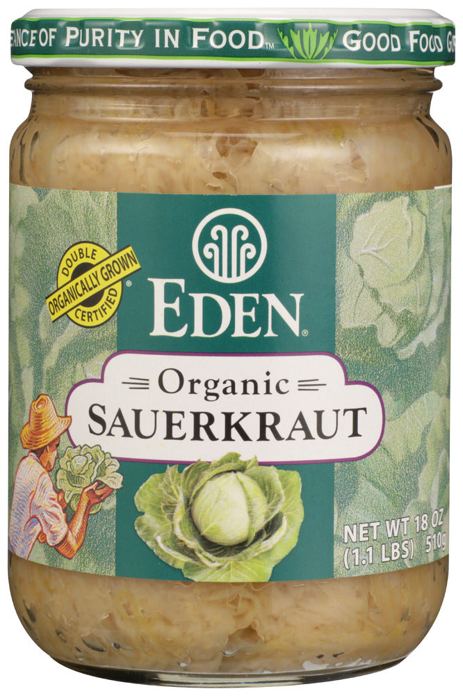 Eden Foods: Sauerkraut Organic, 18 Oz