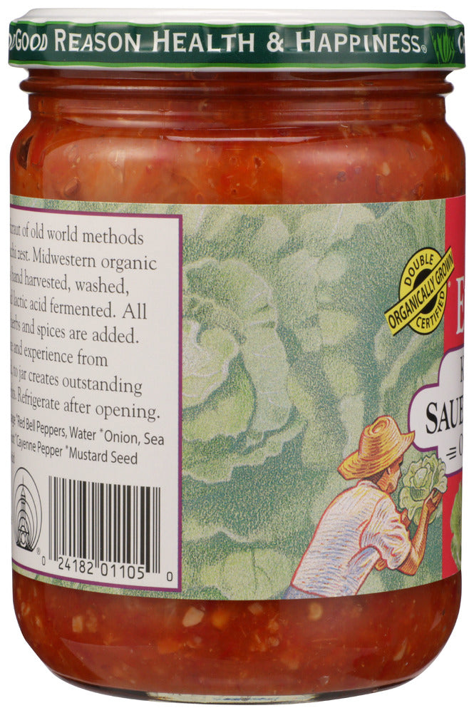 Eden Foods: Sauerkraut - Kimchi Organic, 18 Oz