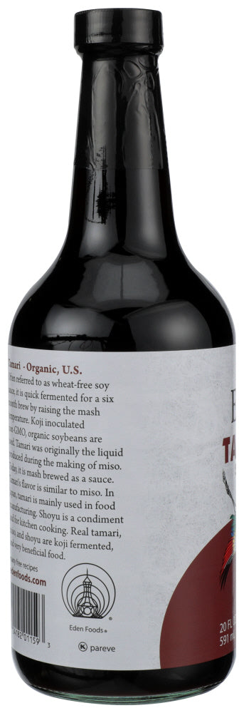 Eden Foods: Organic Tamari Soy Sauce Naturally Brewed, 20 Fo