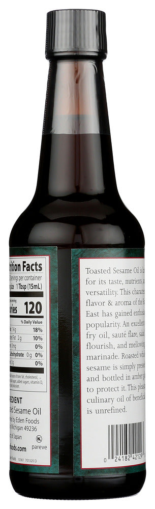 Eden Foods: Toasted Sesame Oil, 10 Fo