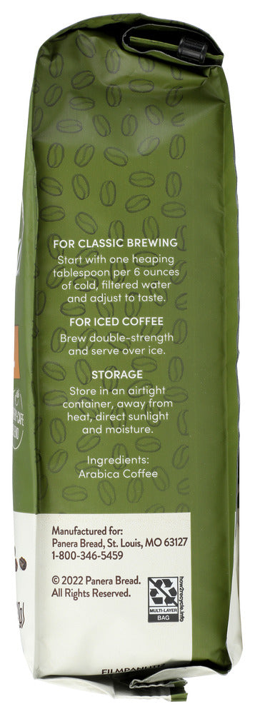 Panera Bread: Light Roast Coffee, 12 Oz