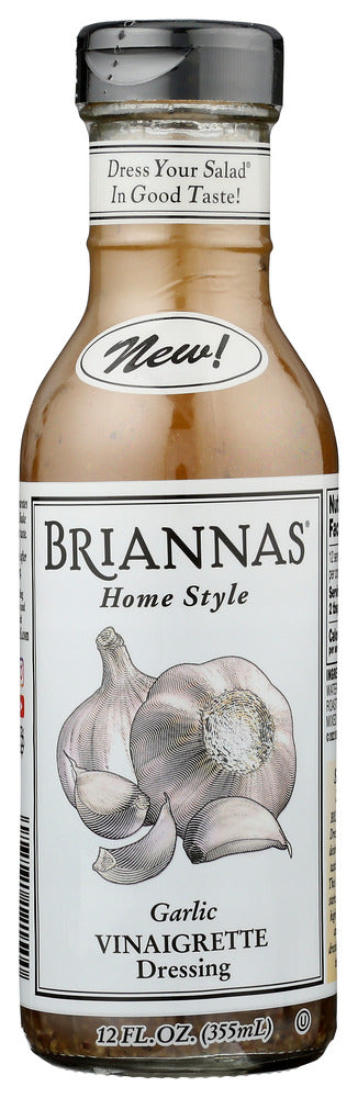 Briannas: Garlic Vinaigrette Dressing, 12 Oz