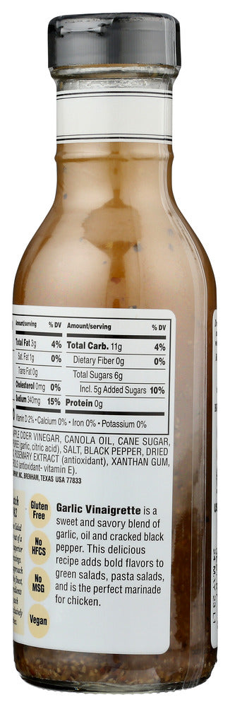 Briannas: Garlic Vinaigrette Dressing, 12 Oz