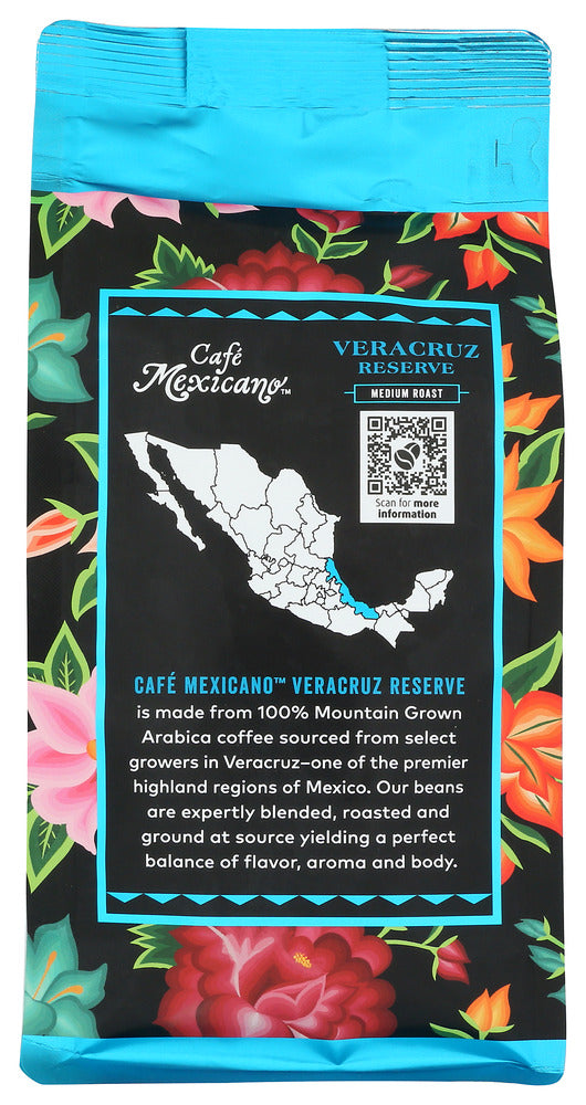 Cafe Mexicano: Coffee Grnd Veracruz Rv, 12 Oz