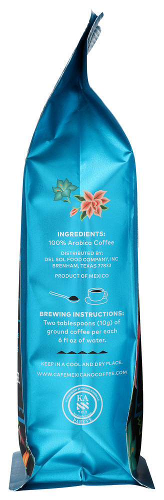 Cafe Mexicano: Coffee Grnd Veracruz Rv, 12 Oz