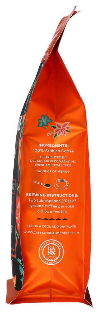 Cafe Mexicano: Coffee Grnd Chiapas Rsv, 12 Oz