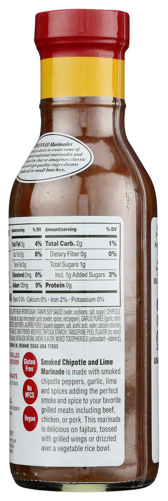 Briannas: Marinade Smoked Chipotle, 12 Oz