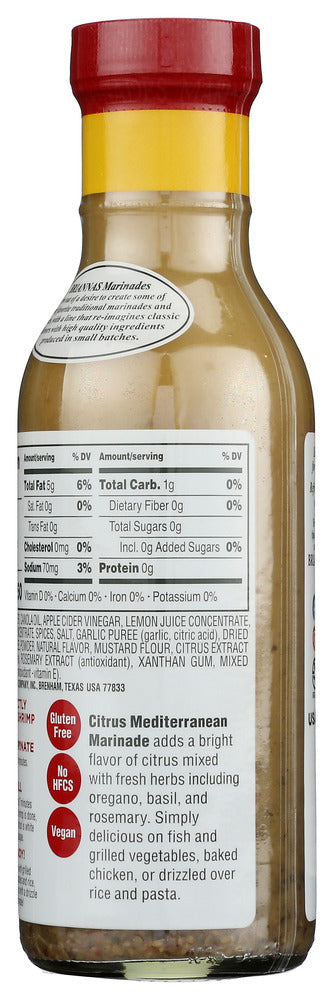 Briannas: Marinade Ctrus Mdtrrnean, 12 Oz