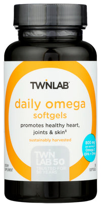 Twinlab: Daily Omega Softgels, 30 Sg