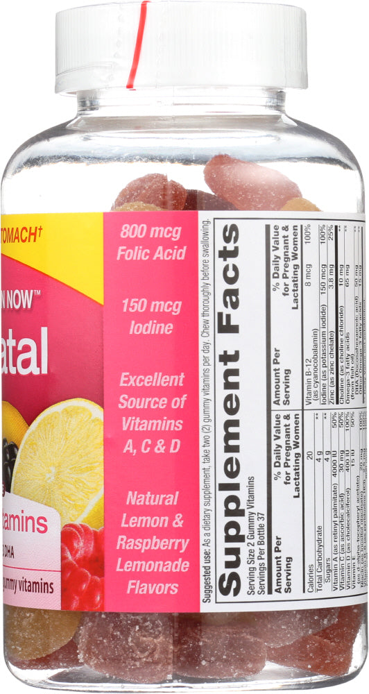 Nutrition Now: Prenatal Gummies, 75 Pc