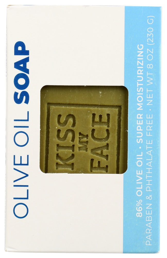 Kiss My Face: Soap Bar Olive Oil, 8 Oz