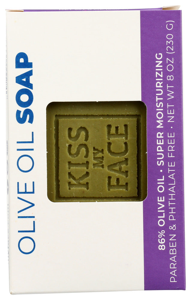 Kiss My Face: Soap Bar Olive & Lavender, 8 Oz