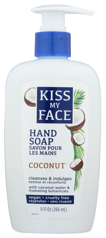 Kiss My Face: Coconut Moisture Rich Hand Soap, 9 Oz