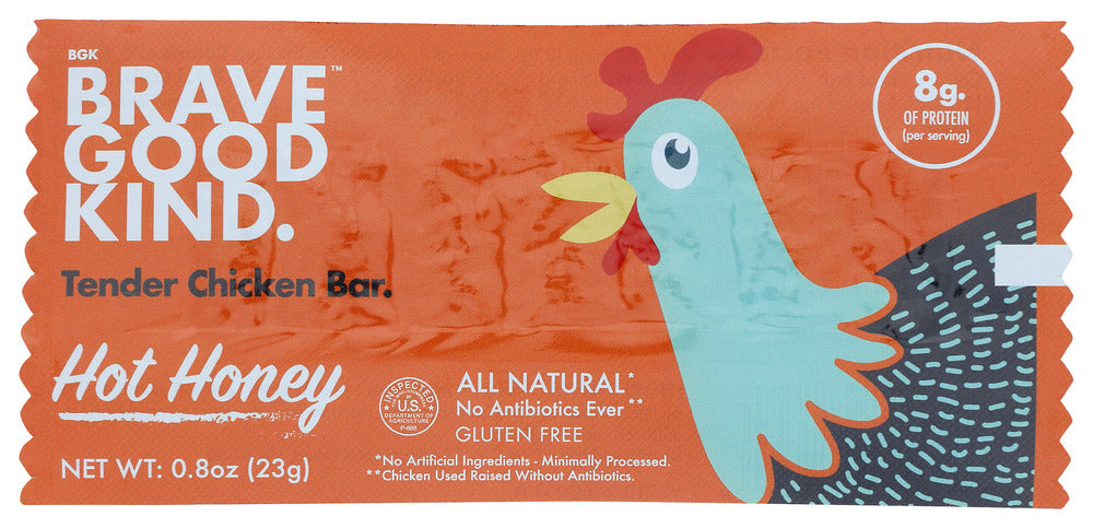 Brave Good Kind: Tender Chicken Bar Hot Honey, 0.8 Oz