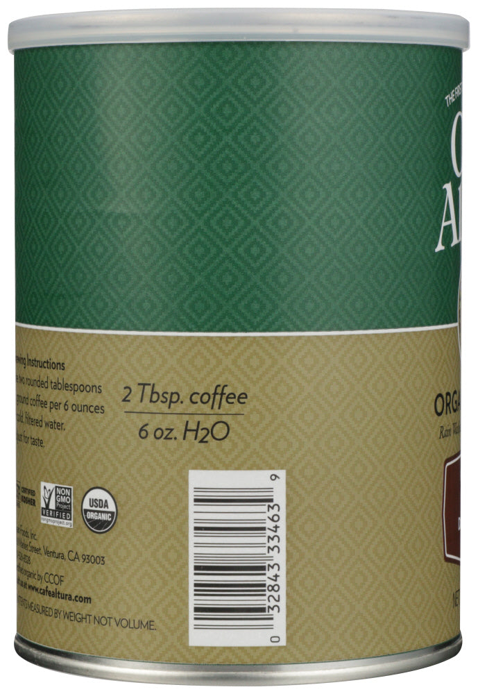 Cafe Altura: Organic Coffee Dark Roast, 12 Oz