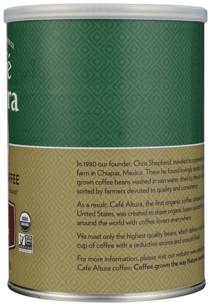 Cafe Altura: Organic Coffee Dark Roast, 12 Oz