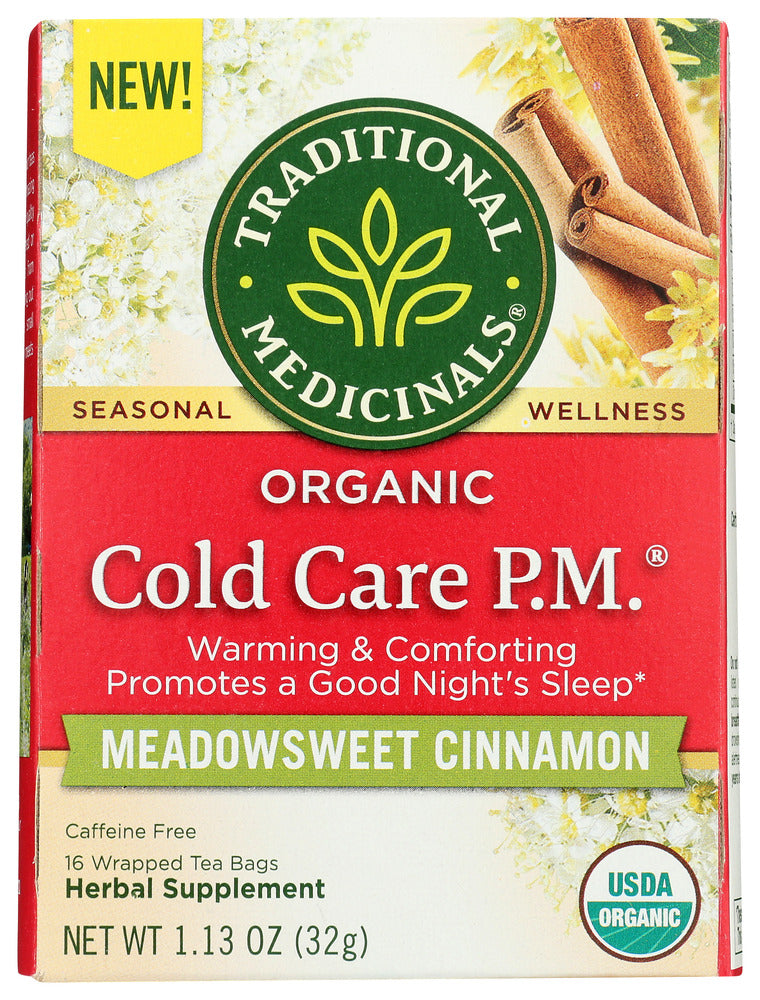 Traditional Medicinals: Tea Cold Care Pm, 16 Bg