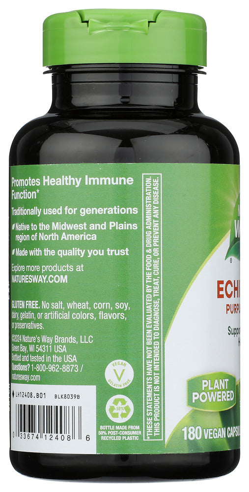 Natures Way: Echinacea Purpurea Herb, 180 Cp