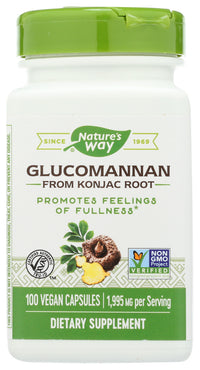 Natures Way: Glucomannan, 100 Vc