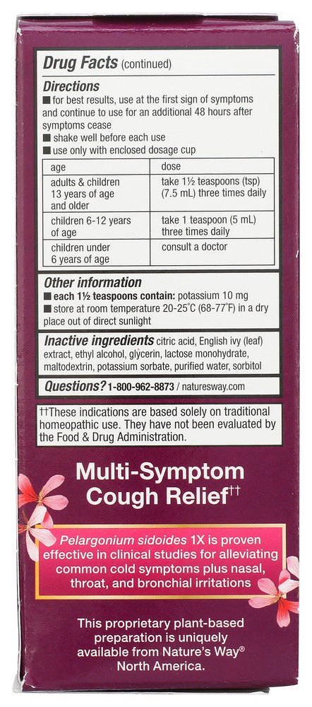 Natures Way: Umcka Cough Syrup, 4 Fo