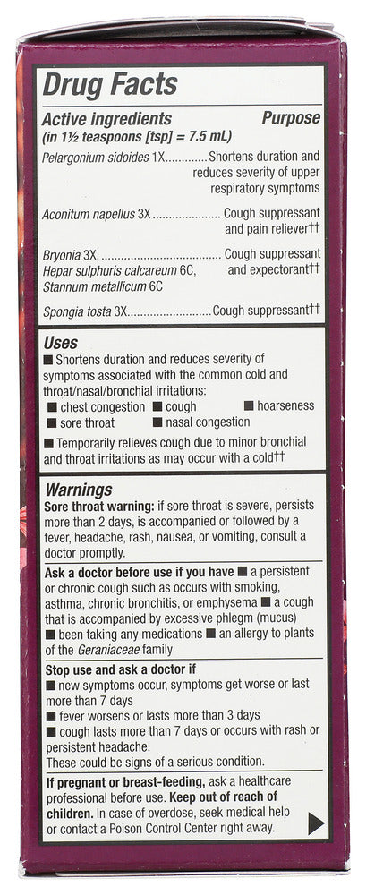 Natures Way: Umcka Cough Syrup, 4 Fo